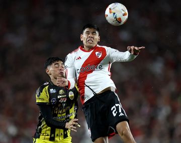 Agustín SantAnna se lesionó y despertó la preocupación en River