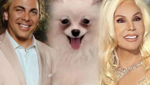 Qué pasó con el costoso perro que Cristian Castro le regaló a Susana Giménez por sus 80