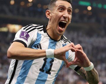 Di María en Argentina vs Francia por la final del Mundial Qatar 2022 - @fifaworldcup_es