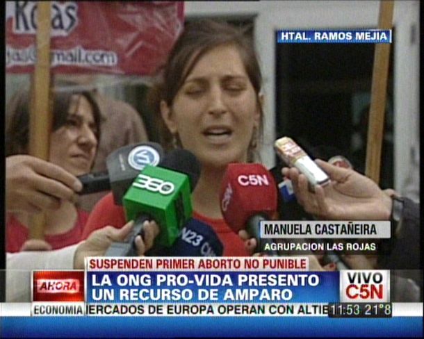 Culparon a Macri y a la Iglesia por la suspensión del aborto