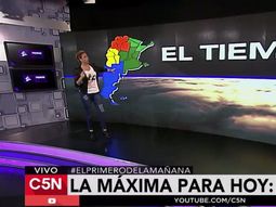 Pronóstico del tiempo para el martes 4 de octubre de 2016 en C5N Pronóstico del tiempo para el martes 4 de octubre de 2016 en C5N