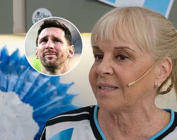 Claudia Villafañe habló de las lágrimas de Messi en la final: Esa sensación la viví en el 90