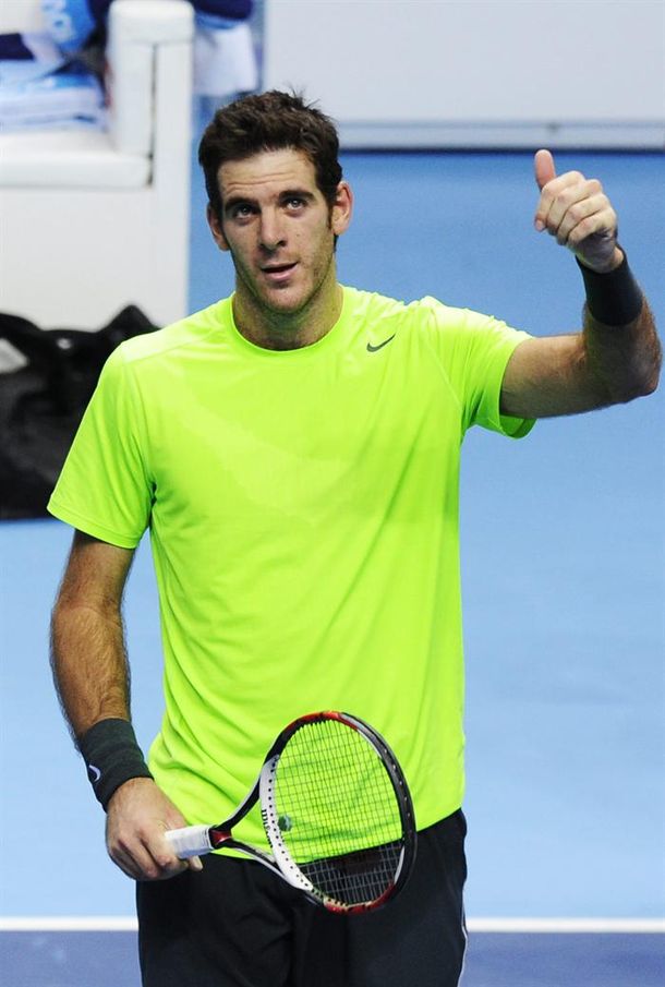 Del Potro pasó por encima a Tipsarevic y sueña