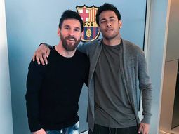 el mensaje de neymar a messi: decian que no ibamos a congeniar... el mensaje de neymar a messi: decian que no ibamos a congeniar...