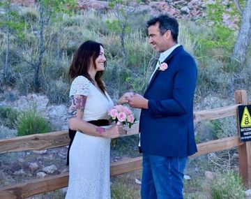 Connie Ansaldi confesó que se casó en secreto en Las Vegas: las imágenes