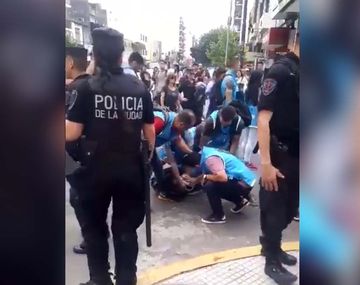 La respuesta de la Policía de la Ciudad tras el violento desalojo de manteros