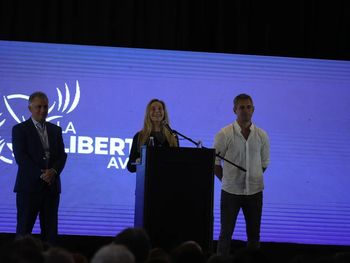 Karina Milei encabezó un congreso de La Libertad Avanza en Mar del Plata