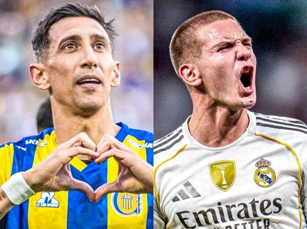 Ángel Di María sorprendió al compararse con Franco Mastantuono: Tiene más calidad que yo
