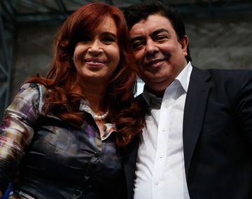 Cristina Kirchner y Fernando Espinoza