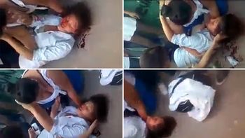 brutal pelea: una alumna quedo desfigurada brutal pelea: una alumna quedo desfigurada