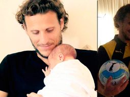 diego forlan conocio a su hijo recien nacido y le dedico tres goles: mira las fotos y videos diego forlan conocio a su hijo recien nacido y le dedico tres goles: mira las fotos y videos