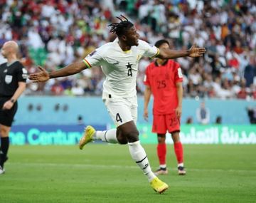 Partido emocionante: Ghana venció 3-2 a Corea del Sur