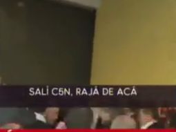 Maltro de Macri a C5N en La Rural