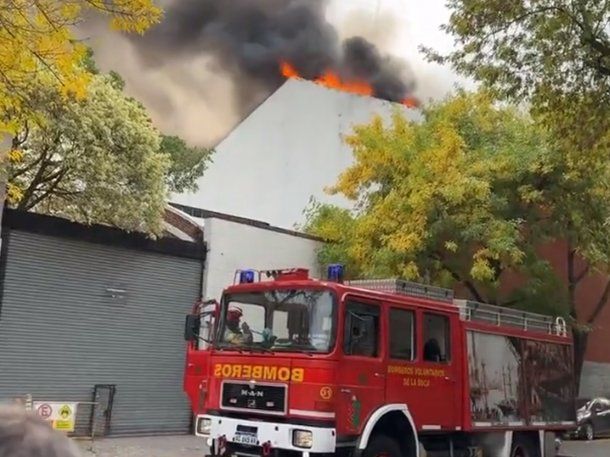 Barracas: otro incendio en Iron Mountain