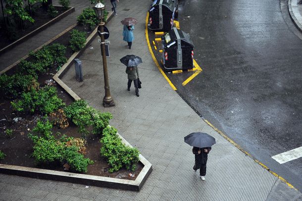 La tormenta que no fue, en fotos