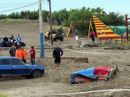 Un rayo cayó en la playa de Villa Gesell y mató a cuatro jóvenes.