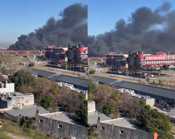 Otra vez prenden fuego vagones abandonados en la estación de Gerli