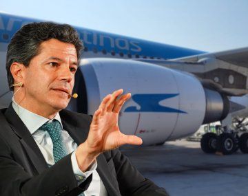 Luciano Laspina volvió a pedir ajuste en Aerolíneas Argentinas sin decir nada de sus viajes gratis