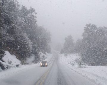 Neuquén: llegó la nieve al sur y comenzaron los problemas habituales