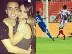 Matías Defederico hizo un gol y se lo dedicó a Cinthia Fernández. Matías Defederico hizo un gol y se lo dedicó a Cinthia Fernández.