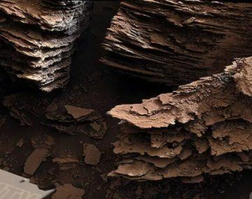 Las imágenes impresionantes de Marte que incluyen a las de un antiguo estanque