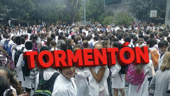 Un tormentón podría complicar la vuelta a clases en CABA Un tormentón podría complicar la vuelta a clases en CABA