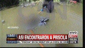 asi encontraron el cuerpo de priscila, la nena asesinada a golpes y quemada asi encontraron el cuerpo de priscila, la nena asesinada a golpes y quemada