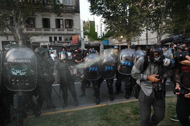 Profunda preocupación de la CIDH por la represión policial en la Argentina