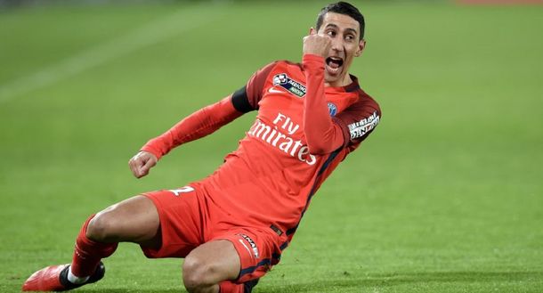 Di María anotó el primer y el cuarto gol del PSG ante Bordeaux