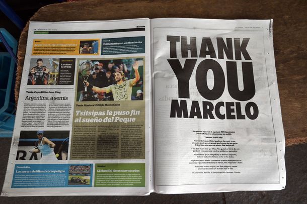 Thank You Marcelo: hinchas del Leeds pagaron una solicitada para Bielsa en La Capital