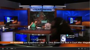 sismo en el sur de california: asi se sintio en un canal de tv sismo en el sur de california: asi se sintio en un canal de tv