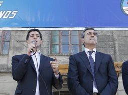 Randazzo y Wado de Pedro, juntos 