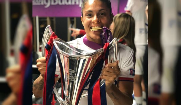 Soledad Jaimes, la primera mujer argentina en ganar la Champions: En Francia el fútbol femenino es igual al masculino