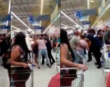 La peor cara de la crisis: feroz pelea en un supermercado de José C. Paz por la última milanesa en oferta