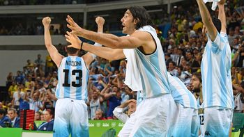 las imagenes de la emocionante victoria del basquet ante brasil las imagenes de la emocionante victoria del basquet ante brasil