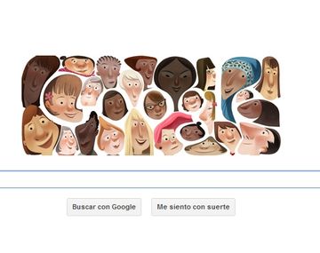 El homenaje de Google en el Dia Internacional de la Mujer