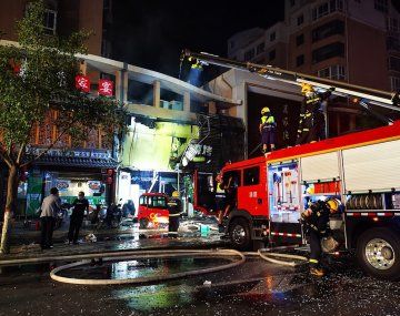 China: explosión en un restaurante deja al menos 31 muertos