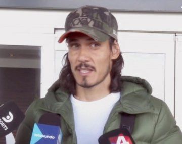 Cavani habló por primera vez como jugador de Boca: qué dijo