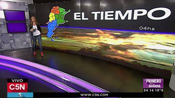 Pronóstico del tiempo para todo el país en C5N Pronóstico del tiempo para todo el país en C5N