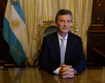Macri ya tiene su foto en el sillón presidencial