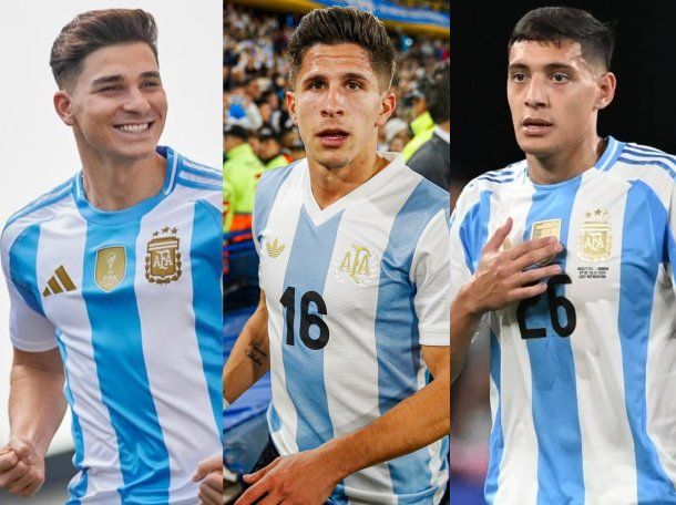 Bajas inesperadas en la Selección: Julián Álvarez, Nahuel Molina y Giuliano Simeone no viajarán a Angola