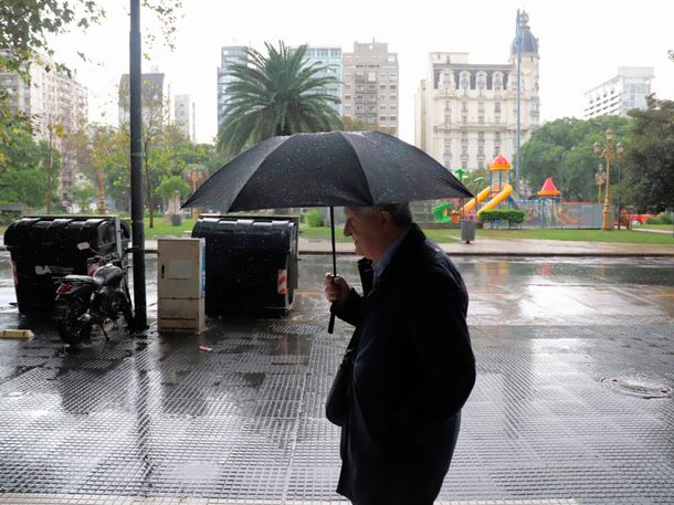 Alerta amarilla por lluvias, tormentas fuertes y nevadas en ocho provincias