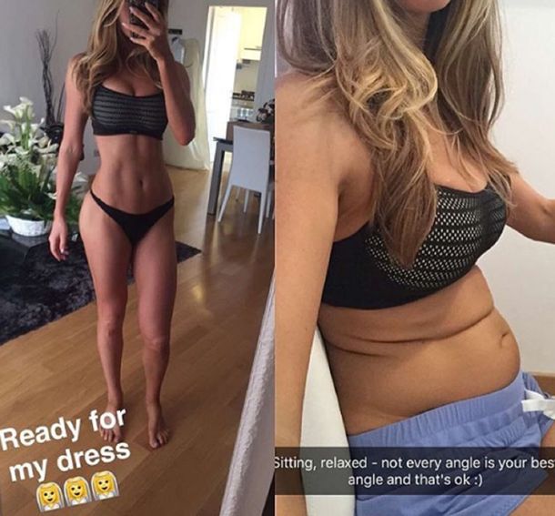 ¡No hay cuerpos perfectos!: revelan los trucos para mostrarse en de la mejor manera en Instagram