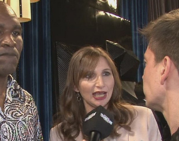 VIDEO: la furia de Holyfield por el bajo puntaje