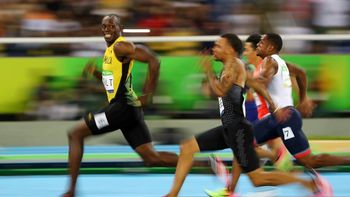 la imagen del dia en los juegos olimpicos de rio 2016: soberbio papel de bolt en semifinales la imagen del dia en los juegos olimpicos de rio 2016: soberbio papel de bolt en semifinales