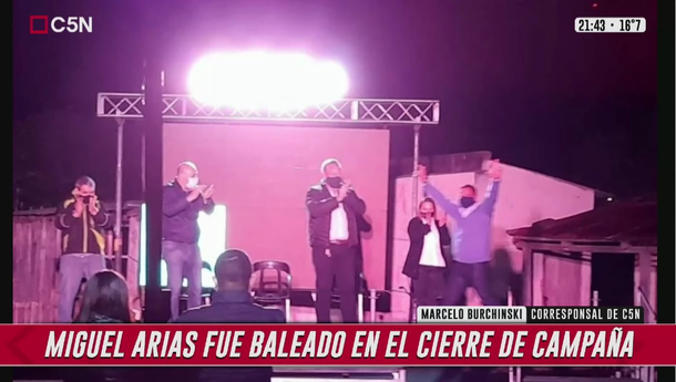 Atentado político en Corrientes: balearon a un diputado del Frente de Todos