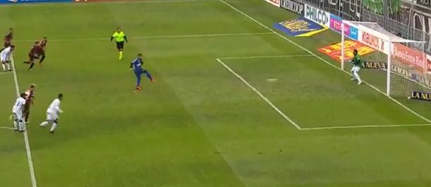 ¿Qué hizo? Sebastián Bértoli pateó un penal y el resultado fue horroroso