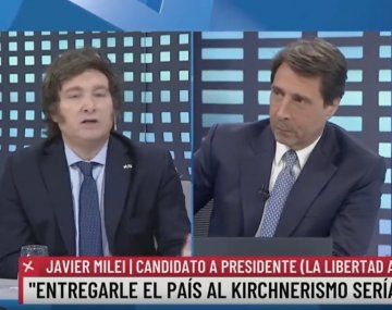 Milei explotó contra Guadalupe Vázquez porque le preguntó por sus ataques a Bullrich
