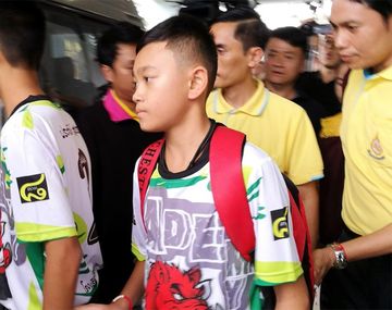 Los chicos y su entrenador fueron dados de alta