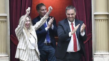 diputados aprobo la reforma laboral: karina, adorni y santilli festejaron desde un palco diputados aprobo la reforma laboral: karina, adorni y santilli festejaron desde un palco